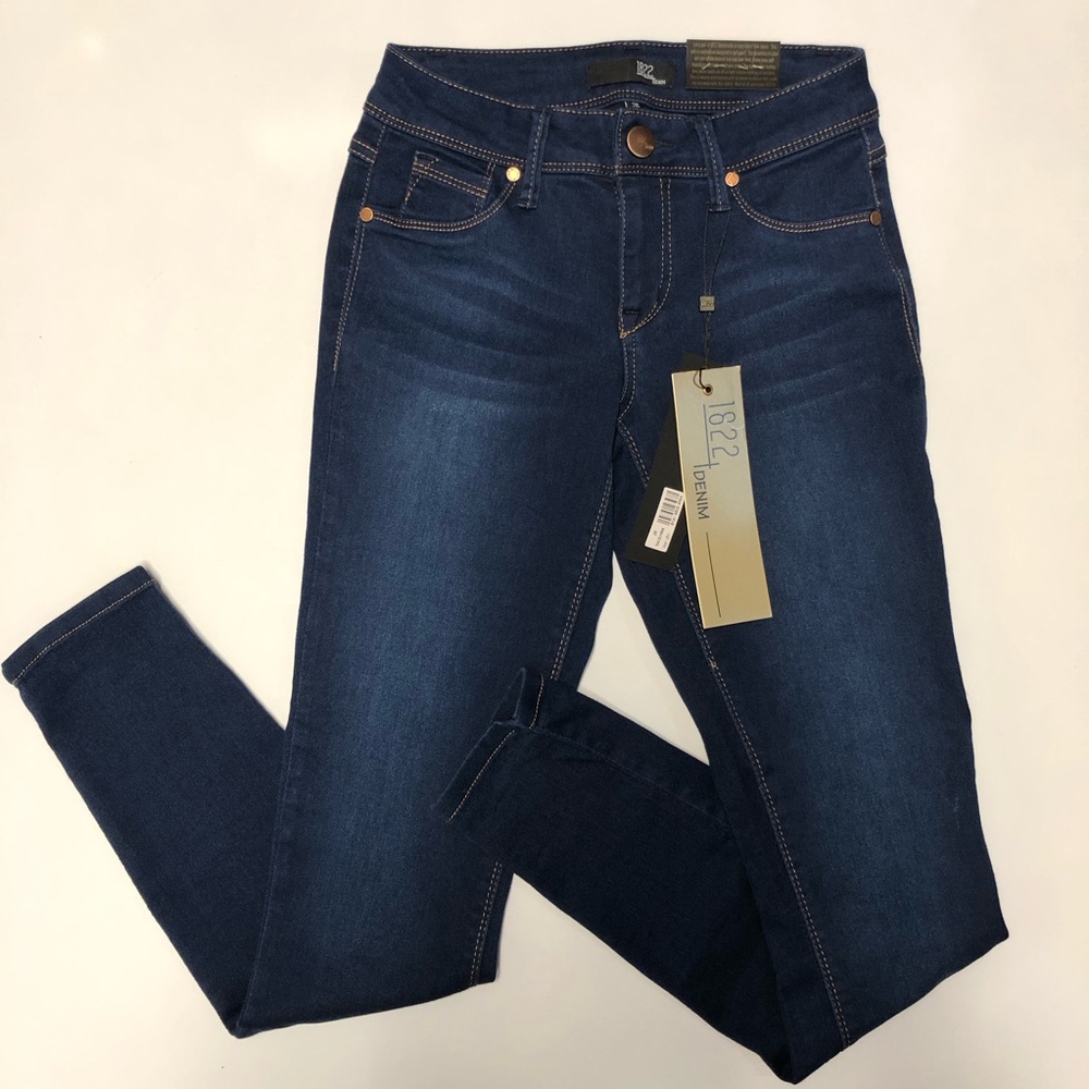 1822 denim classic skinny jeans size 26